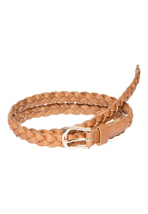 Vero Moda VMHELLE BELT - Curea împletită - cognac