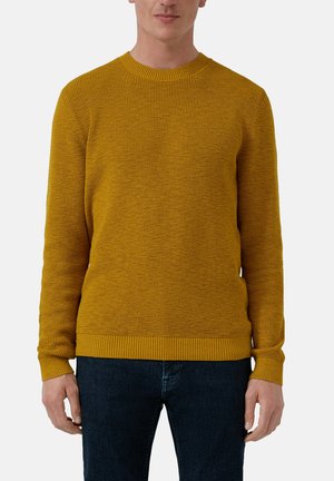 Strickpullover - gelb