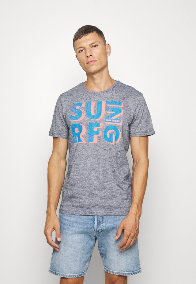 T-shirts med print - navy blue