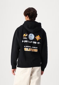 HUF SAHARA RALLY HOODIE UNISEX - Mikina - black