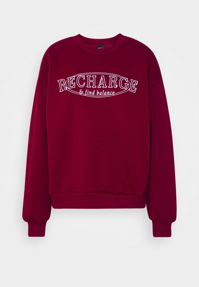 RILEY - Sweatshirt - rhubarb