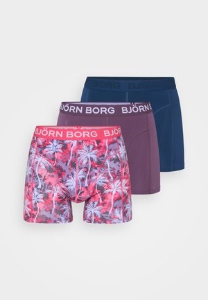 3 PACK - Trumpikės - pink/purple/dark blue