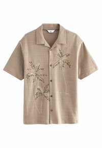 Unselected, neutral palm tree embroidery