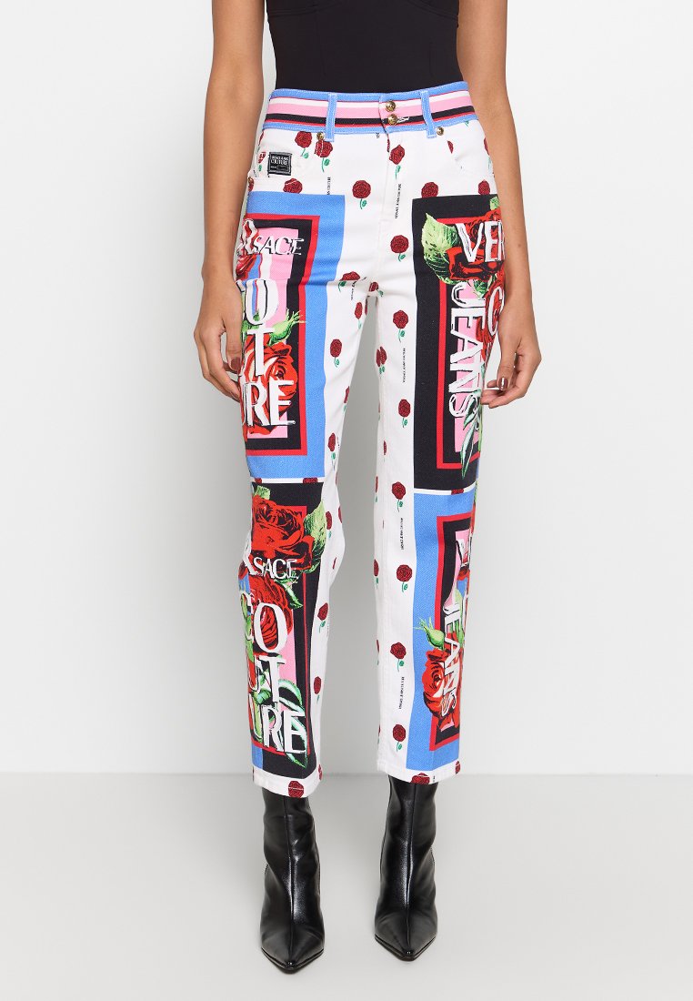 Versace Jeans Couture Slim fit jeans wit Versace Jeans Couture Slim fit jeans wit