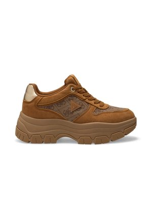 Guess, BENETO LOGO LAUFSCHUHE - Zapatillas - braun