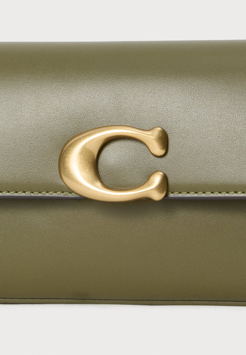 Petit Sac Bandoulière Miss Selfridge Vert D'eau - Occasion Comme Neuf, Détails Dorés