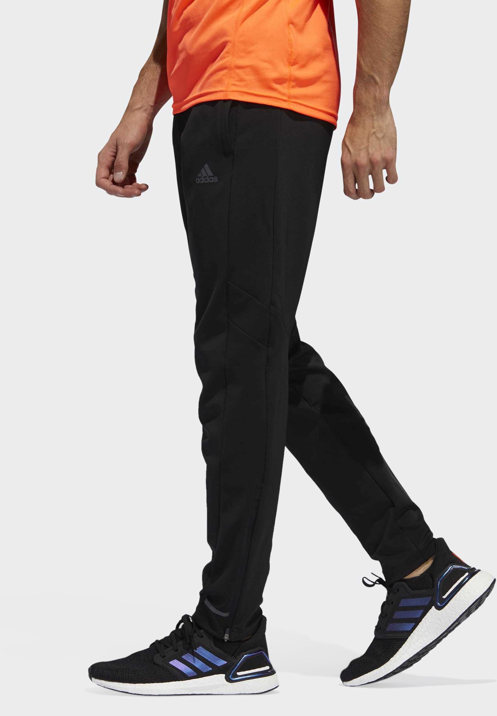 adidas Performance OWN THE RUN ASTRO JOGGERS - Tracksuit bottoms - black -  Zalando.de