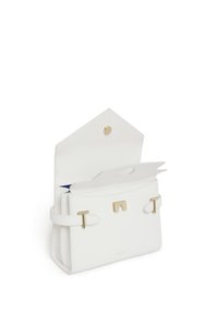 Le Tanneur PETIT DOUBLE RABAT EMILIE SIGNATURE - Sac à main - craie