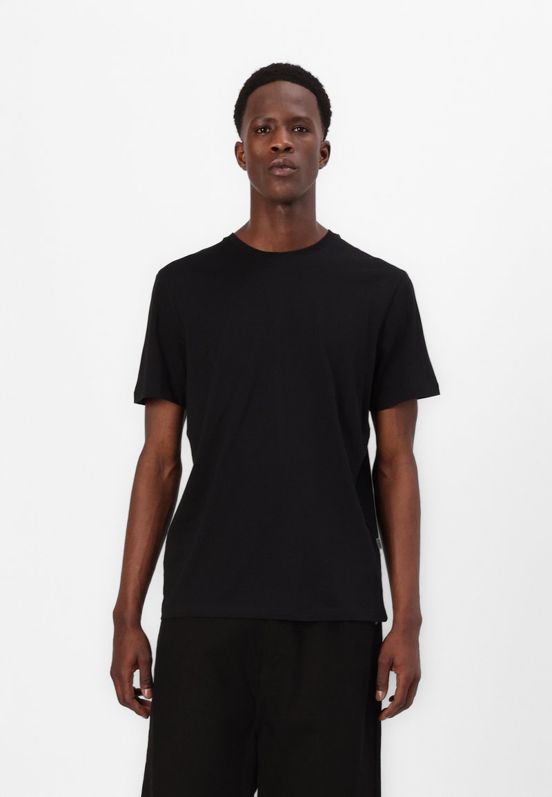 Selected Homme - ASPEN SS O NECK NOOS - T-shirt basique - black, Agrandir