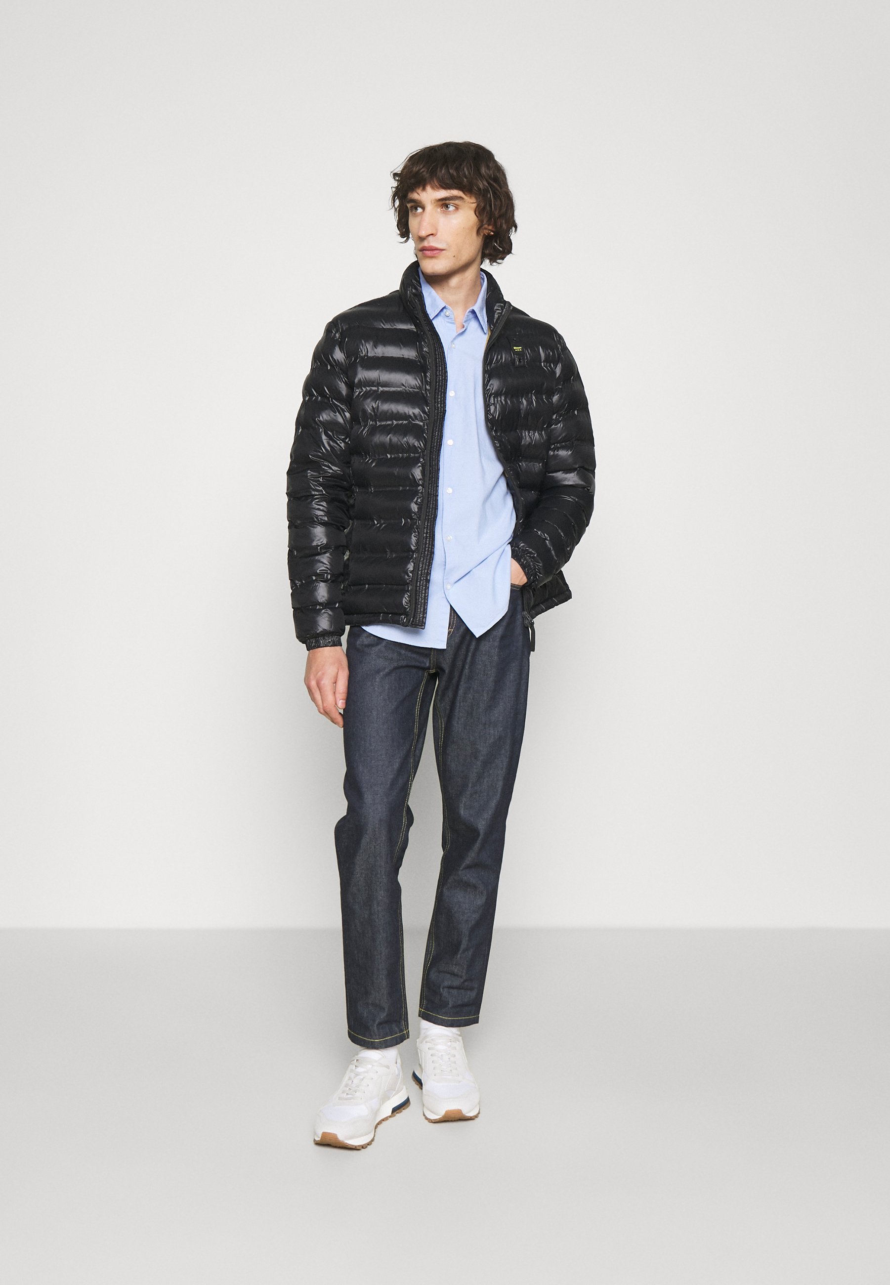 Men REPREVE STAND UP COLLAR - Light jacket Men REPREVE STAND UP COLLAR - Light jacket