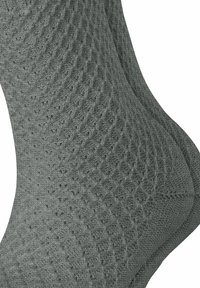 Esprit Diamond Knit 2-Pack - Socken - light greymel