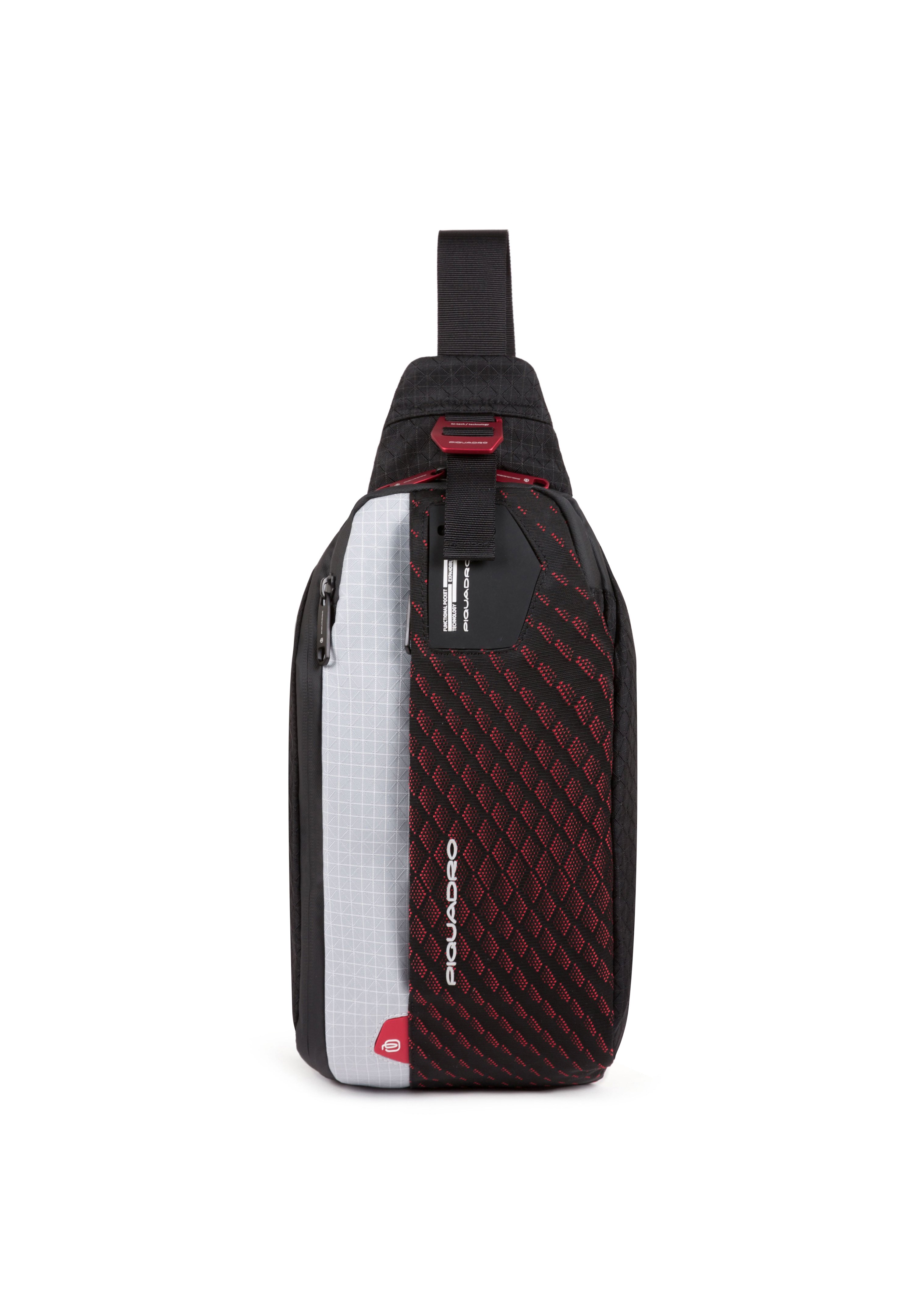 Piquadro Borsa a tracolla - grey-red/grigio - Zalando.it