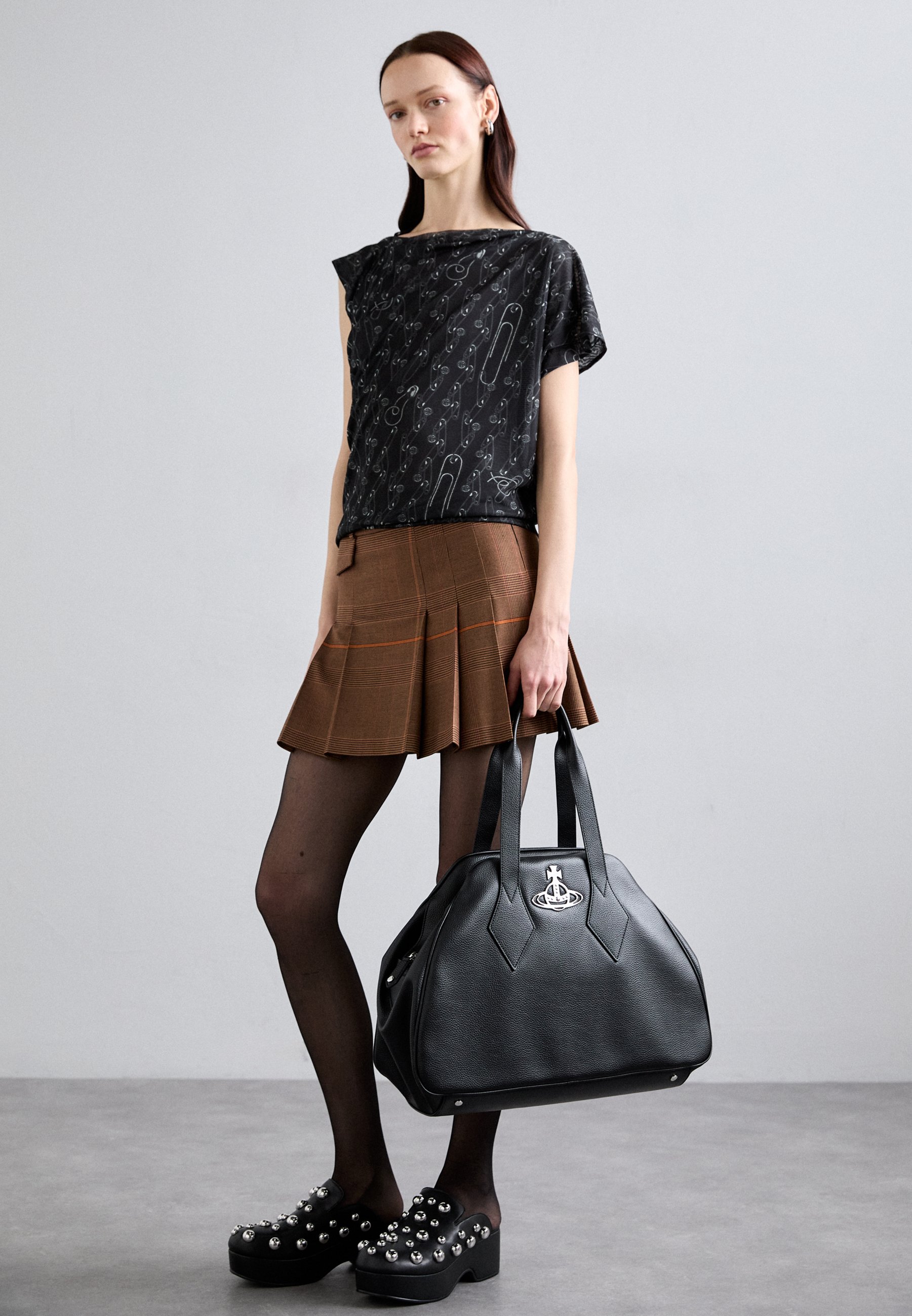 Vivienne Westwood YASMINE LARGE BAG - Cabas - black/noir - ZALANDO