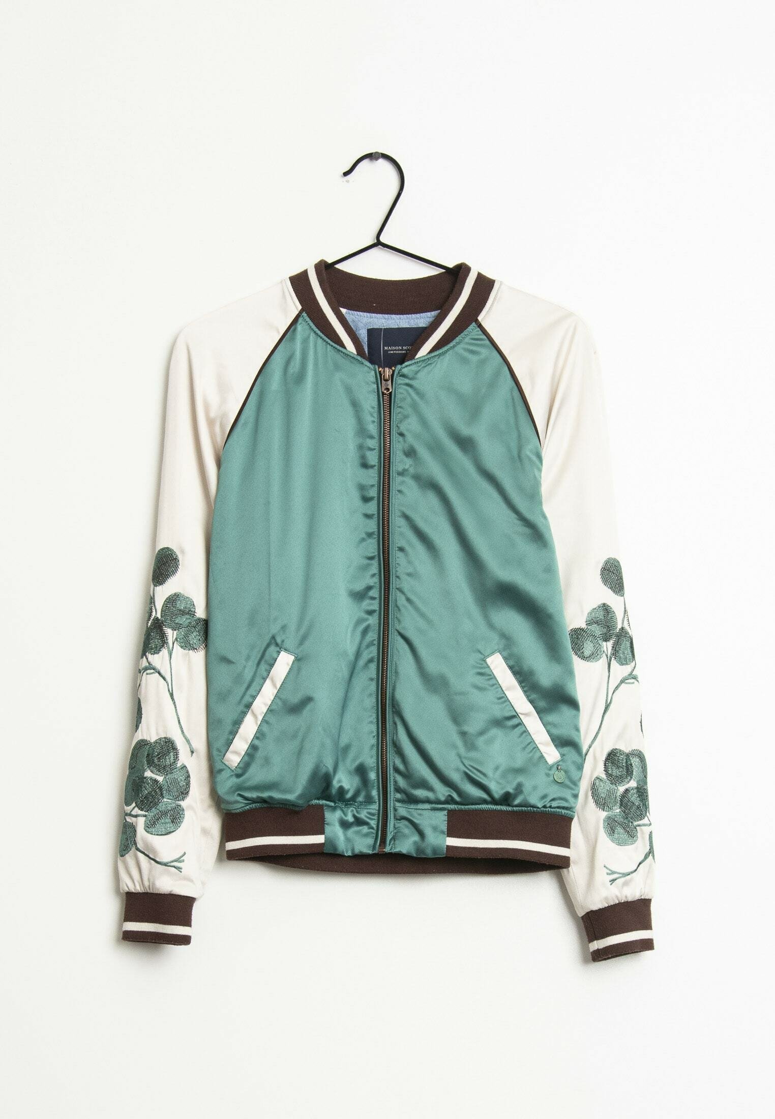 Maison Scotch Bomberjacks - green/groen - (Pre-owned) - Zalando.nl