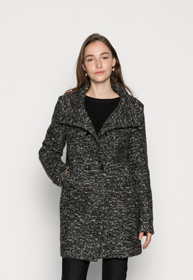 ONLY NEWSOPHIA - Lühike jakk - blackmelange white