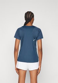 Nike Performance FAST TOP - Camiseta deportiva - armory navy/reflective silver
