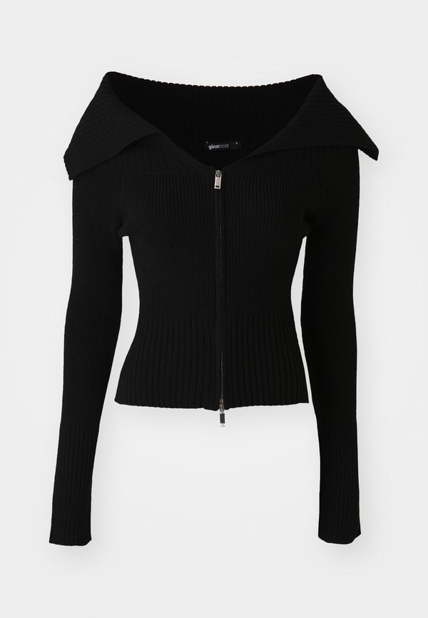 ZIP COLLAR CARDIGAN - Cardigan2