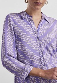 YAS YASSAVANNA LONG SHIRT - Vestido comprido - bougainvillea/boho
