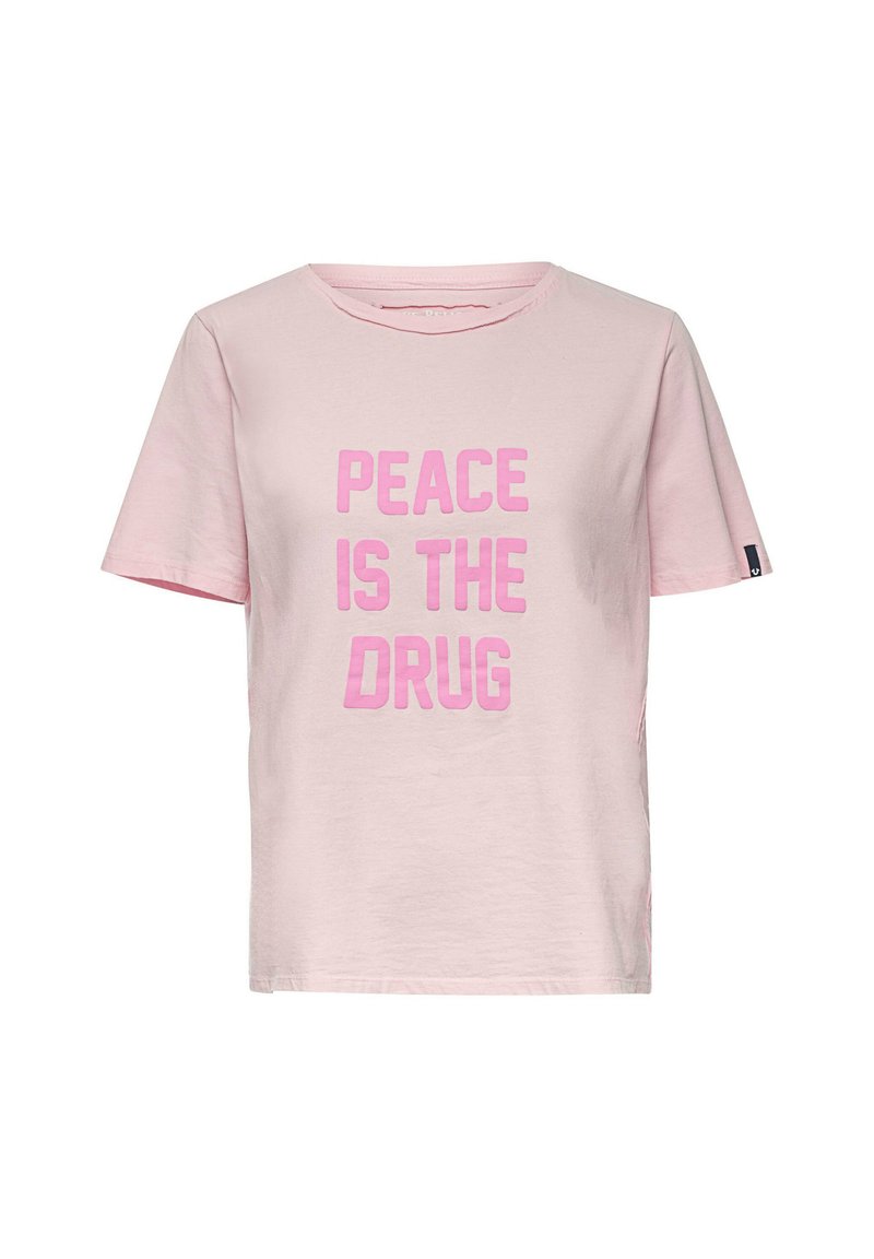 True Religion T-shirt print donkerroze True Religion T-shirt print donkerroze