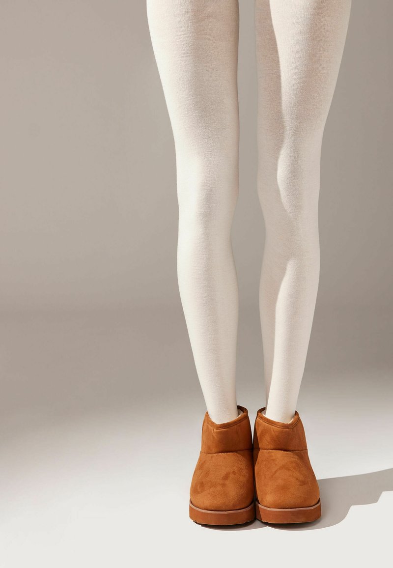 Calzedonia THERMO Tights weiß cream/off-white Zalando