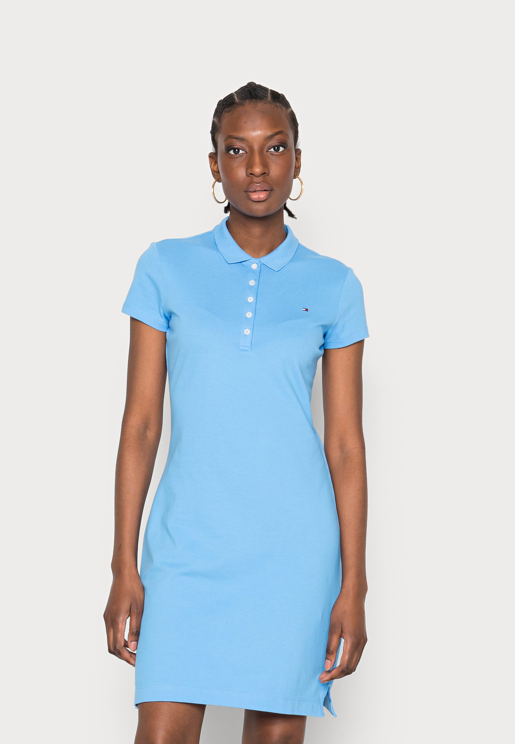 Tommy Hilfiger DRESS - Vestito estivo - hydrangea blue/blu - Zalando.it