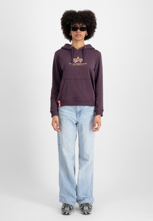 NEW BASIC - Kapuzenpullover - plum