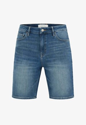 Guess, PANTALONCINO - Denim shorts - blu denim