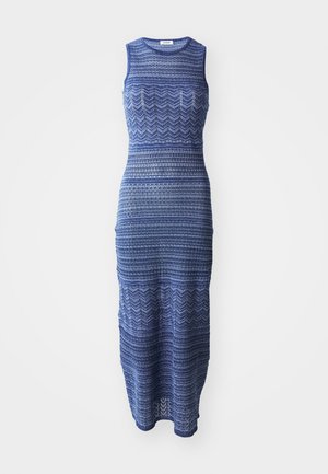 sandro Vestido de punto - bleu royal