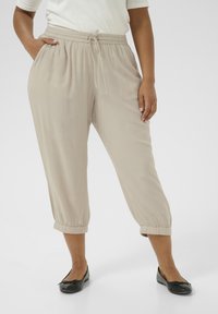 Kaffe Curve - KCMILLE - Trousers - feather gray Thumbnail Image 1
