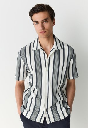 Next REGULAR FIT - TEXTURED STRIPE - Camicia - grey