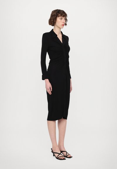 Diane von Furstenberg SHESKA MIDI DRESS - Vestido ligero - black