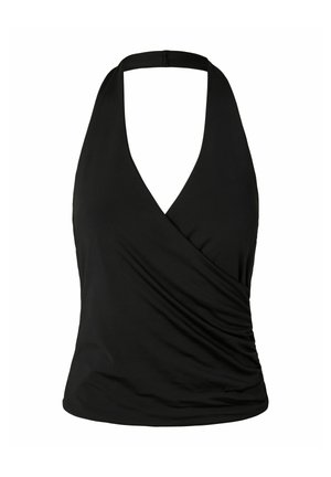 Pieces, TOP PCSOFIA HALTERNECK - Top - black