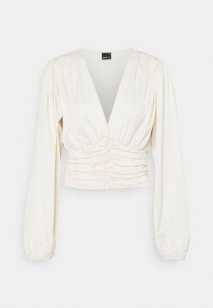 Gina Tricot Bluse - off-white