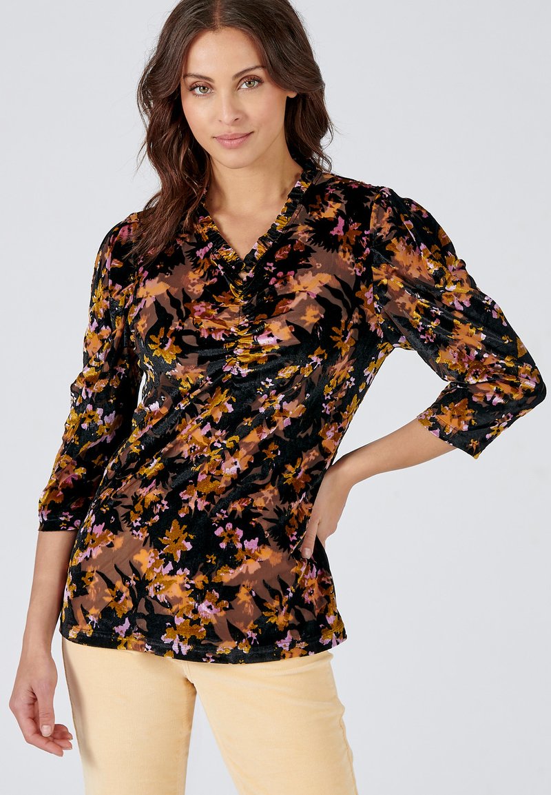 Damart Women's T-Shirt Manches Longues Maille Ajourée