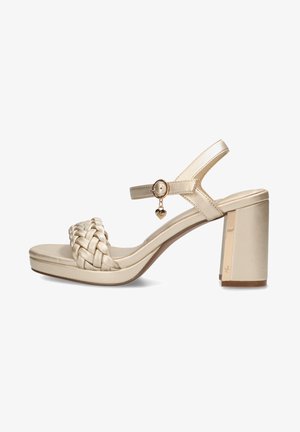 Mexx LEWY - Sandales à talons hauts - gold
