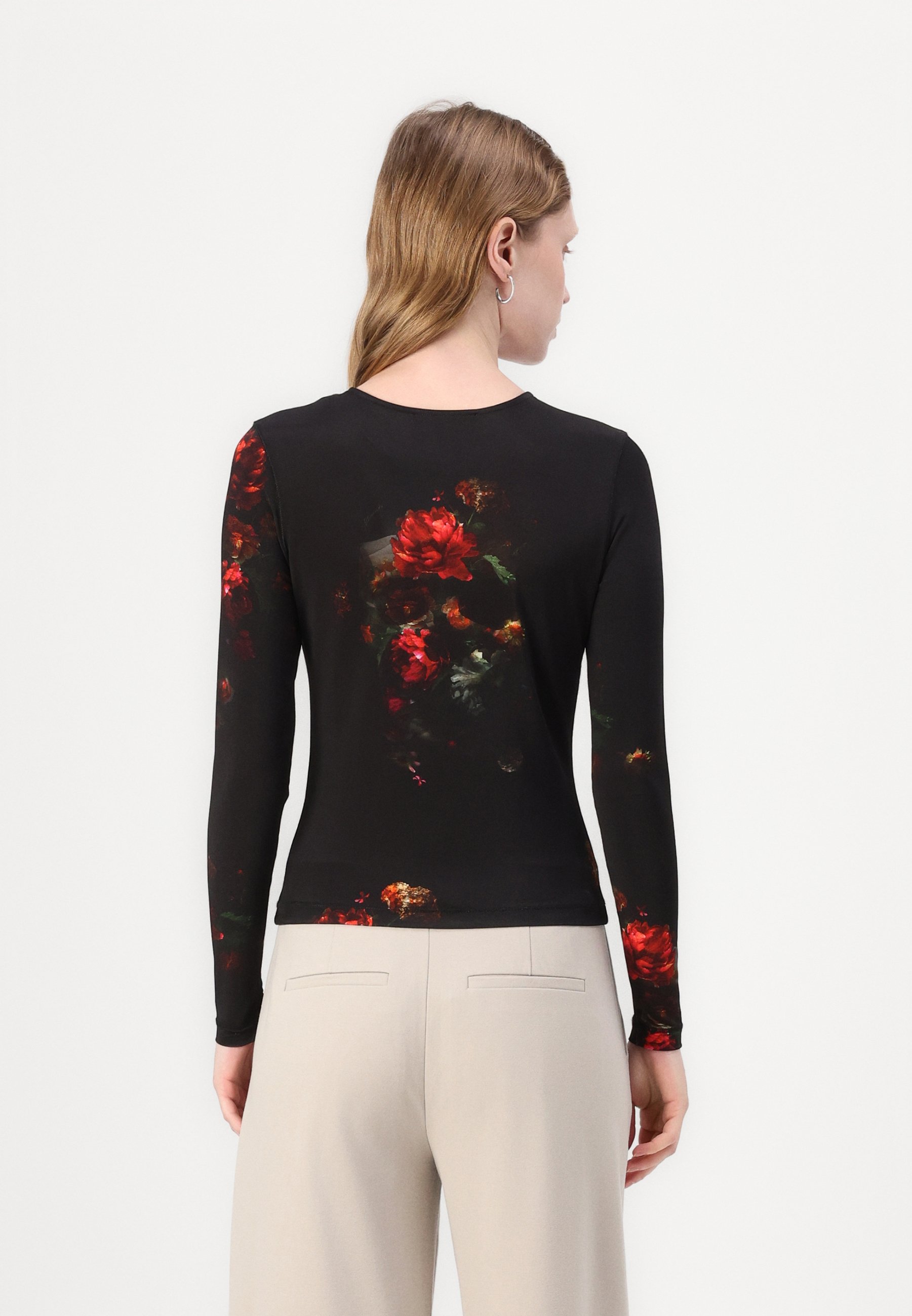 (取寄) オールセインツ レディース カトリン ロング スリーブ トップ AllSaints women Katlyn Long Sleeve Top Charm Black Women's AllSaints Katlyn Long Sleeve Top | Zappos.com