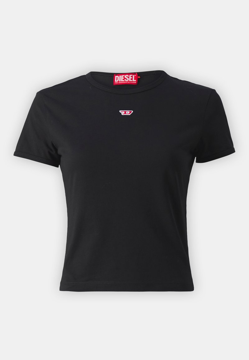 Diesel T-shirt basic zwart