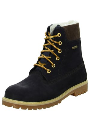 ANDY - Schnürstiefelette - dunkel blau