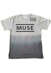 Paradiso Clothing MUSE BAND LOGO DIP DYE - Print T-shirt - white
