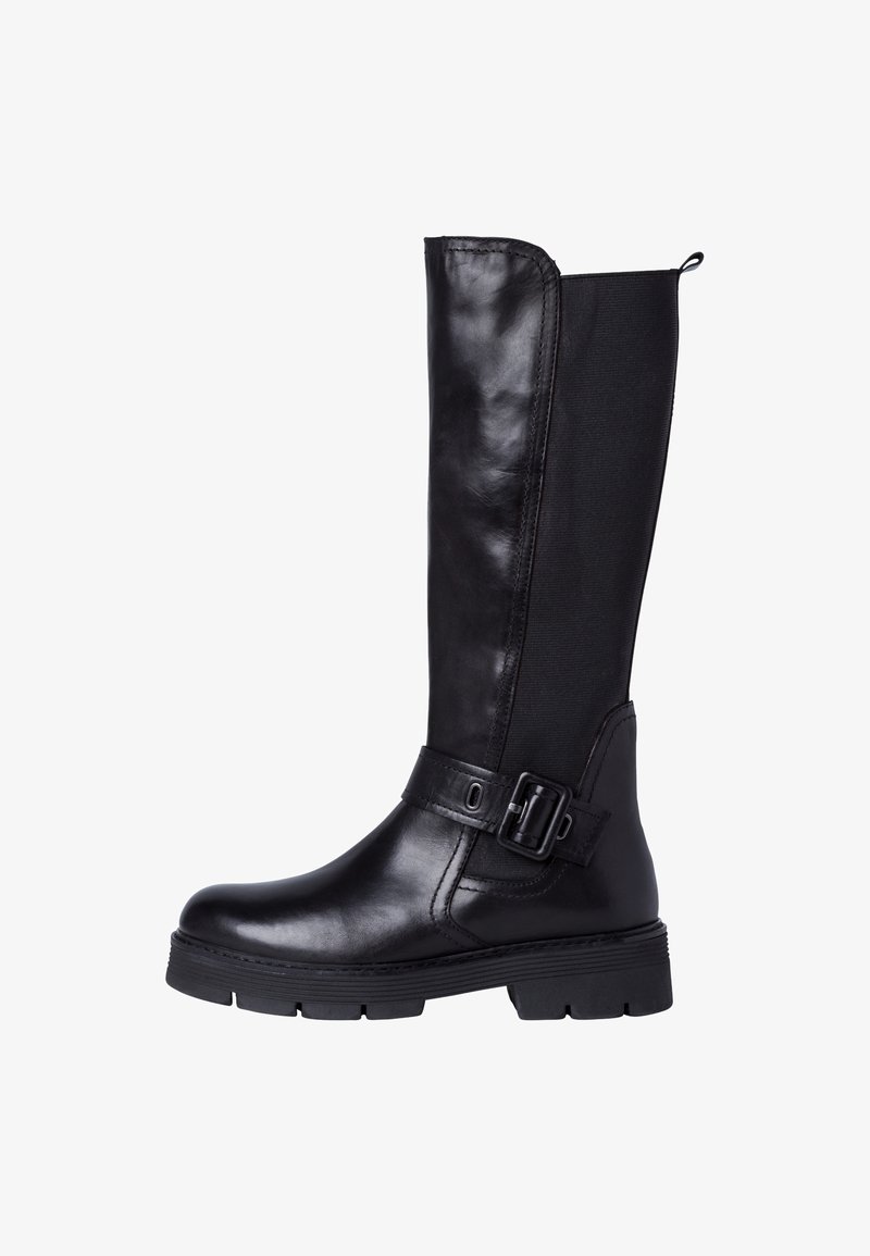 Marco Tozzi Cowboy/Biker boots - black ant.comb