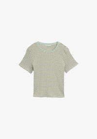 Valgt, green white stripe