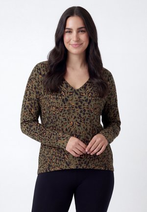 Camiseta de manga larga - brown