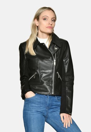 Maze ROCKIG - Leren jas - black