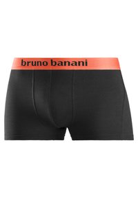 Bruno Banani BOXER 4 PACK - Boxerkalsong - schwarz/orange
