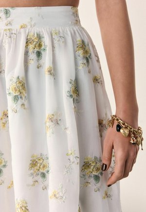 Next, REGULAR FIT - TABITHA SIMMONS X LAYERED MAXI SKIRT . - Maxi skirt - neutral floral