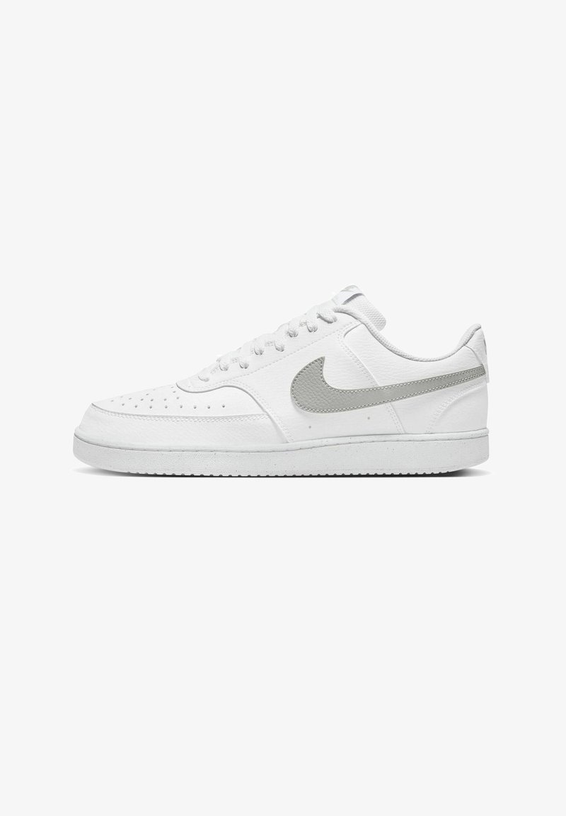 Nike Sportswear COURT VISION NEXT NATURE - Sneakers basse - weiss grau
