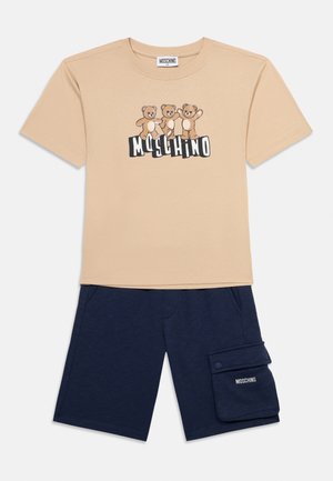 MOSCHINO UNISEX SET - Short - irish cream/blue