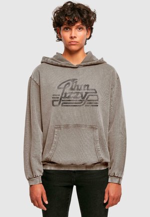 Merchcode THIN LIZZY - LOGO ROCKER  - Hoodie - asphalt