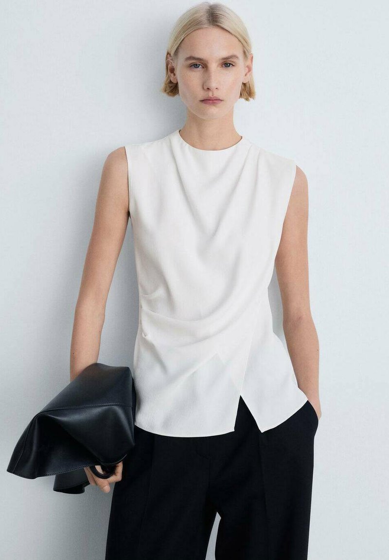 Mango - Bluse - off white, Vergrößern