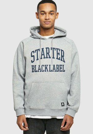 LABEL RAGLAN  - Hoodie - heathergrey